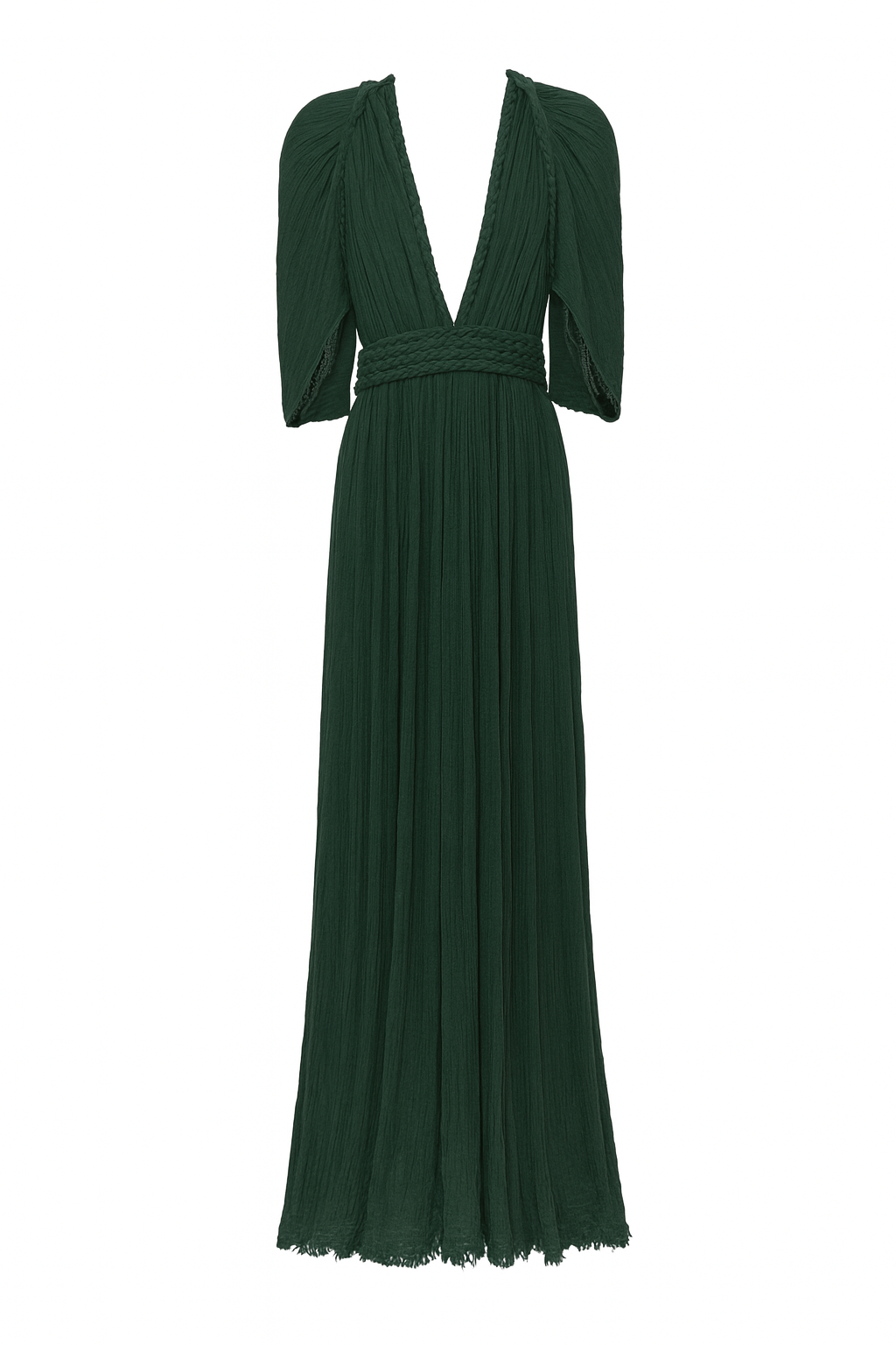 Trébol Vestido en Algodón con Mangas