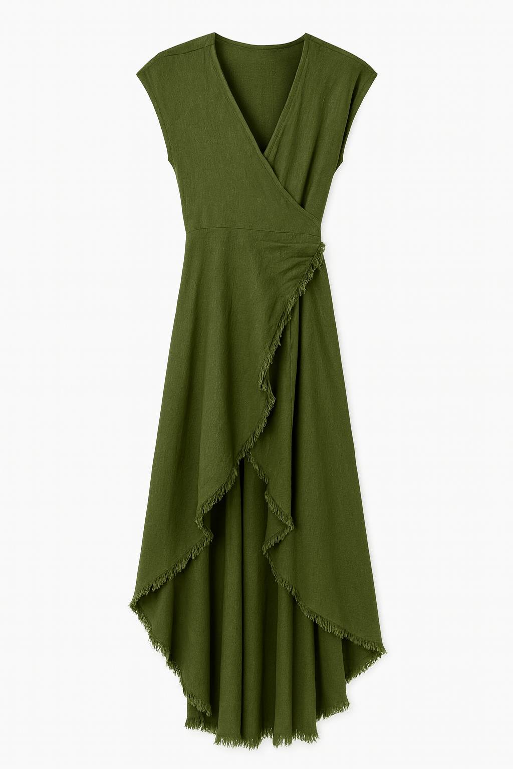 Destino Vestido en Lino con capucha